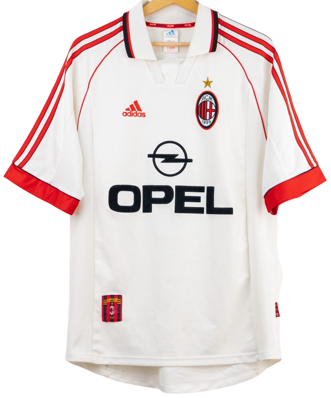 Camisa II Milan 1998 1999 Adidas retro